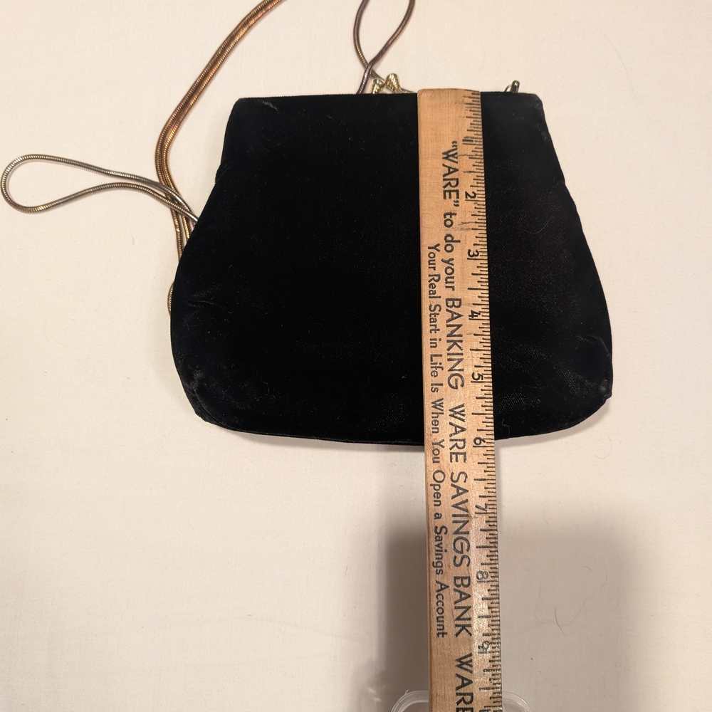 Vintage Black Evening Clutch Set - Picture 6 of 6